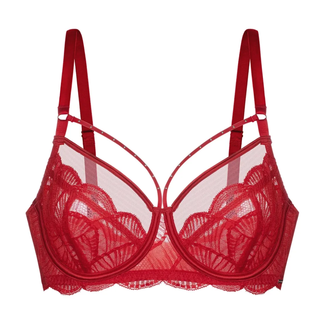 DorinaSoutien-gorge emboitant rouge- ADELINA