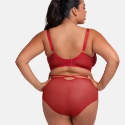DorinaSoutien-gorge emboitant rouge- ADELINA