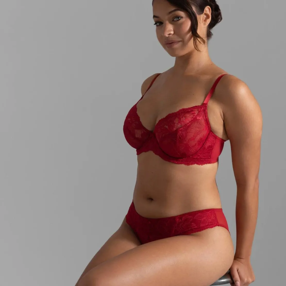 DorinaSoutien-gorge emboîtant non rembourré rouge- Perfect Lace