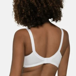 DorinaSoutien-Gorge Emboîtant sans armatures Blanc en coton - Monica