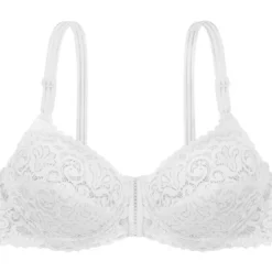 DorinaSoutien-Gorge Emboîtant Blanc en dentelle- Jacqueline