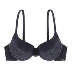 DorinaSoutien-gorge emboîtant armatures - Bleu NOEMIE en coton modal- NOEMIE