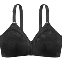 DorinaSoutien-Gorge Emboîtant sans armatures Noir en coton - Monica