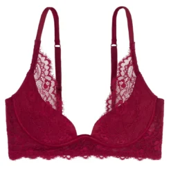 DorinaSoutien-gorge plongeant armatures rouge DIAZ- DIAZ