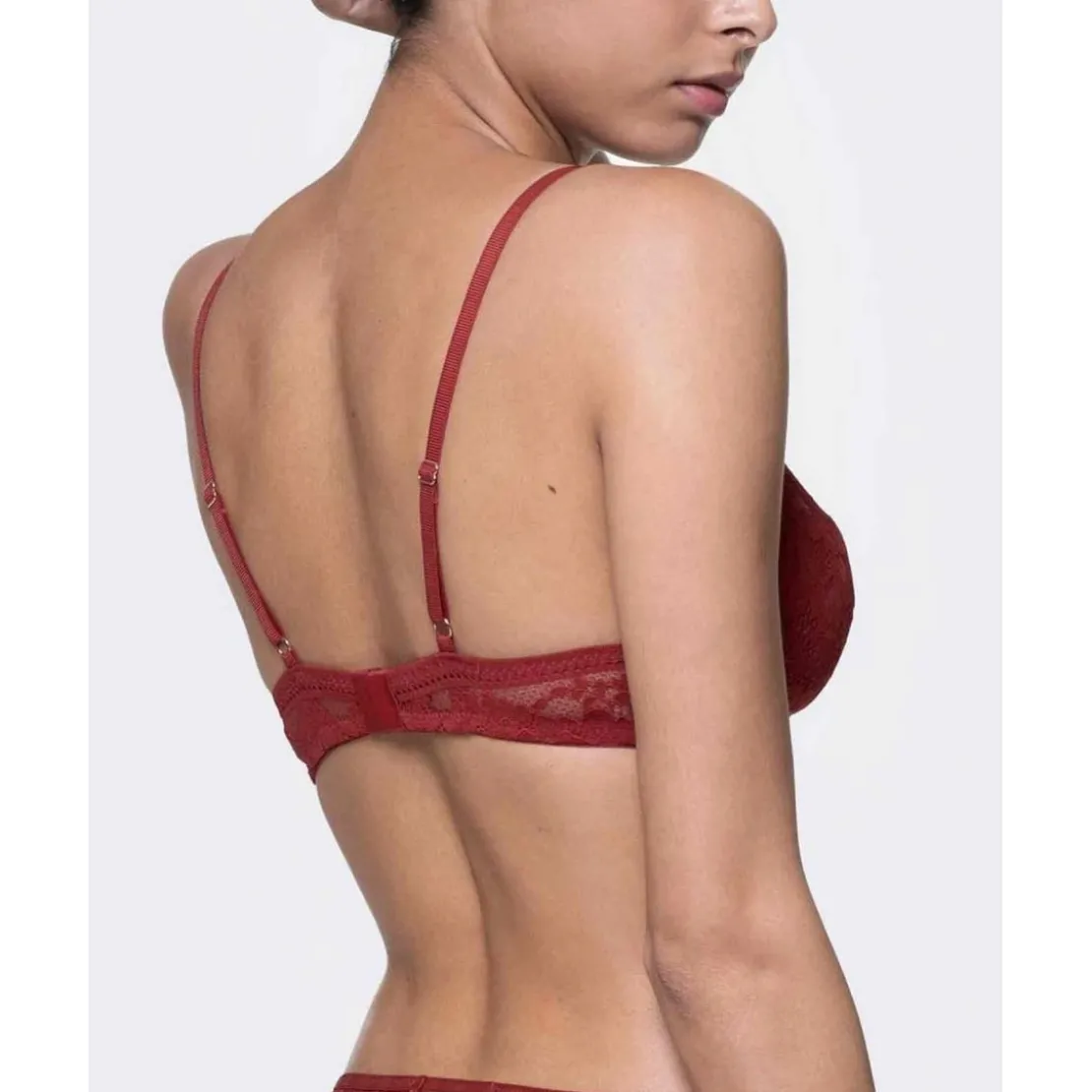 DorinaSoutien-gorge plongeant armatures - Rouge- UNITY