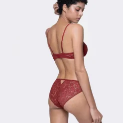 DorinaSoutien-gorge plongeant armatures - Rouge- UNITY
