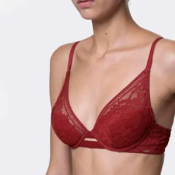 DorinaSoutien-gorge plongeant armatures - Rouge- UNITY