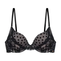 DorinaSoutien-gorge push-up black noir- YASMINE