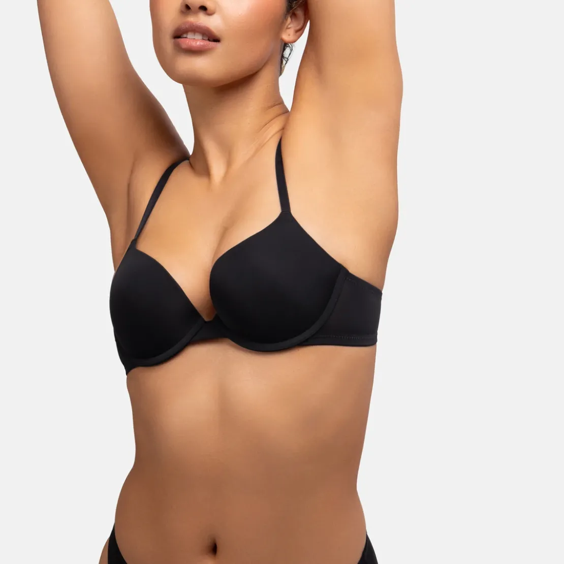 DorinaSoutien-gorge Push up noir- MICHELLE
