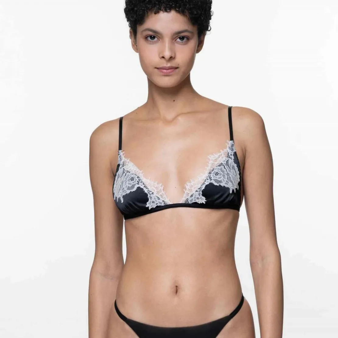 DorinaSoutien-gorge triangle sans armatures - Noir- FIESTA