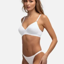 DorinaSoutien-gorge triangleBlanc- Tiffany