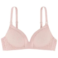 DorinaSoutien-gorge triangle sans armatures - Rose QUARTZ en coton- QUARTZ
