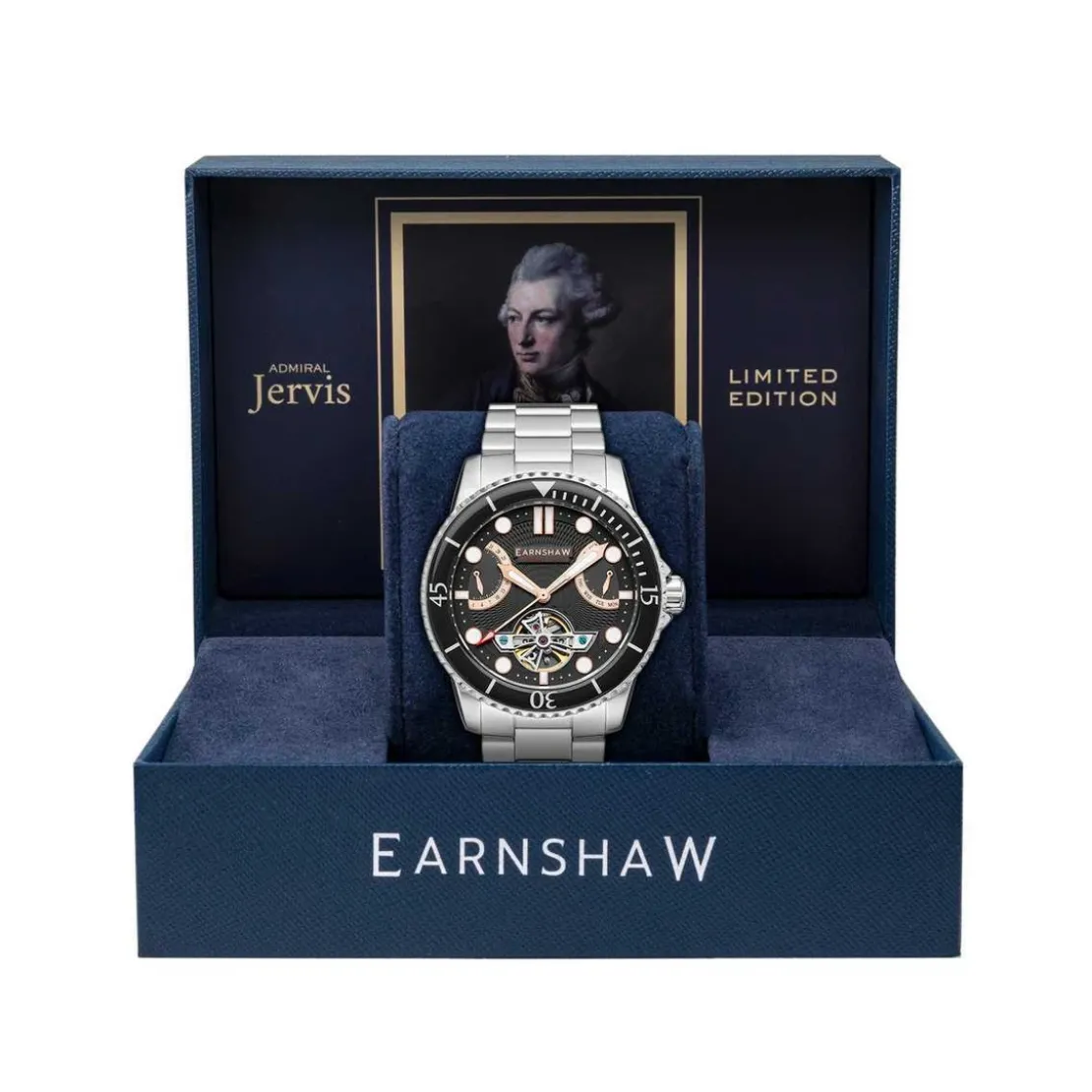 EarnshawMontre Homme ES-8134-44 - Earnshaw Jervis
