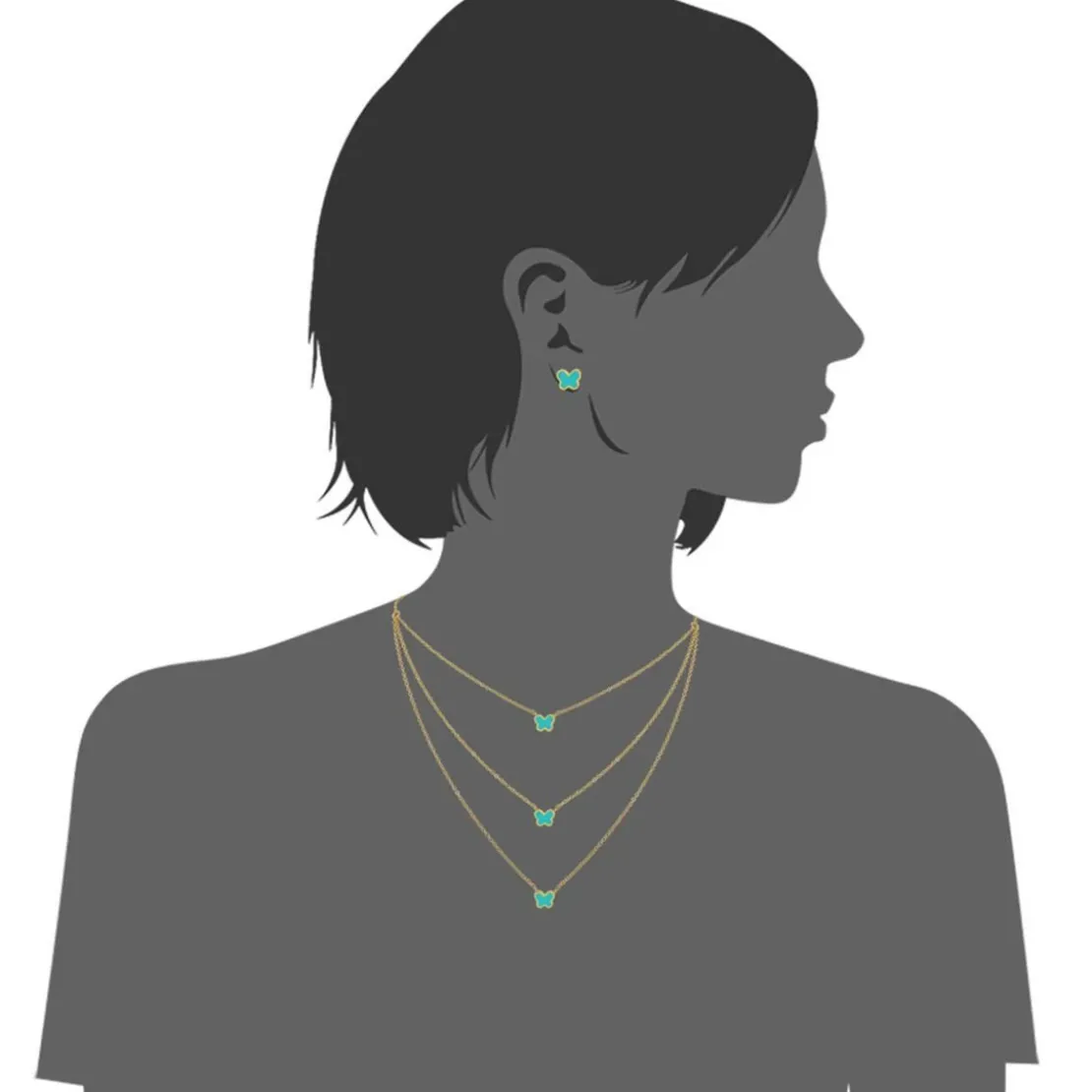 EdforceCollier et pendentif Femme 226-0045-S - Edforce