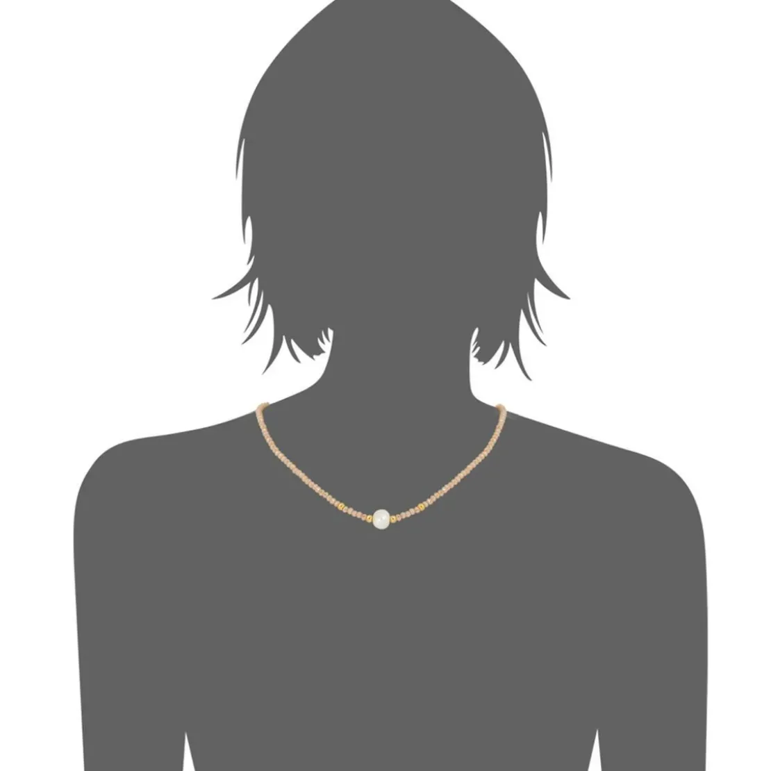 EdforceCollier et pendentif Femme 534-0116-N - Edforce