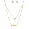EdforceCollier et pendentif Femme 165-0151-S - Edforce