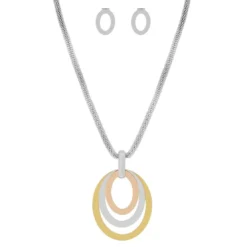 EdforceCollier et pendentif Femme 93-0855-S - Edforce
