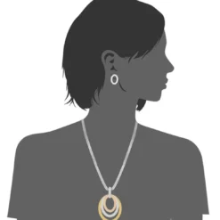 EdforceCollier et pendentif Femme 93-0855-S - Edforce