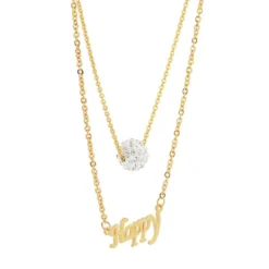 EdforceCollier et pendentif Femme 165-0157-S - Edforce