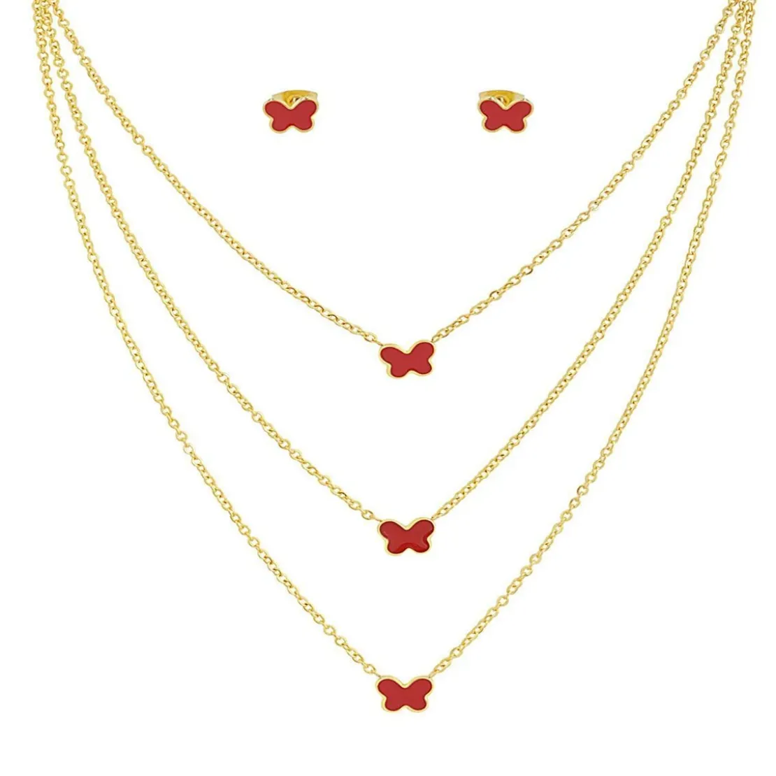 EdforceCollier et pendentif Femme 226-0046-S - Edforce