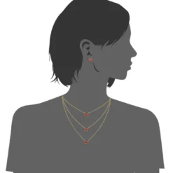 EdforceCollier et pendentif Femme 226-0046-S - Edforce