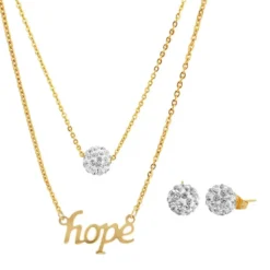 EdforceCollier et pendentif Femme 165-0155-S - Edforce