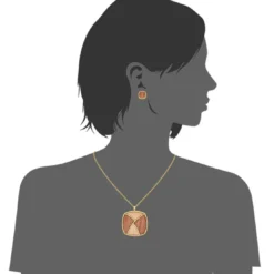 EdforceCollier et pendentif Femme 93-0916-S - Edforce