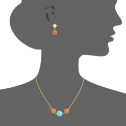 EdforceCollier et pendentif Femme 341-0073-S - Edforce