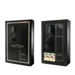 Edwin JaggerCoffret Rasage - Blaireau Imitation Ébène et Crème à Raser au Bois de Santal