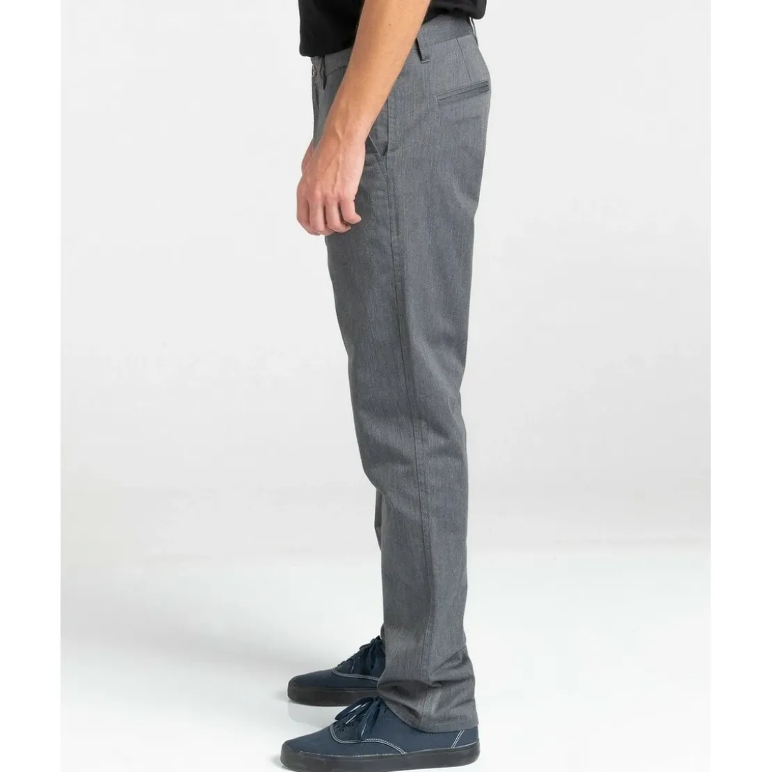 ElementPantalon Slack - Gris Howland Classicbleu en coton