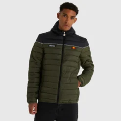 Ellesse VêtementsDoudoune LOMBARDY 2 noir et kaki