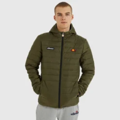 Ellesse VêtementsDoudoune matelassée kaki LOMBARDY