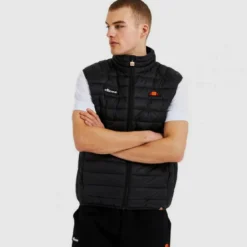 Ellesse VêtementsDoudoune sans manches Homme Bardy Noir
