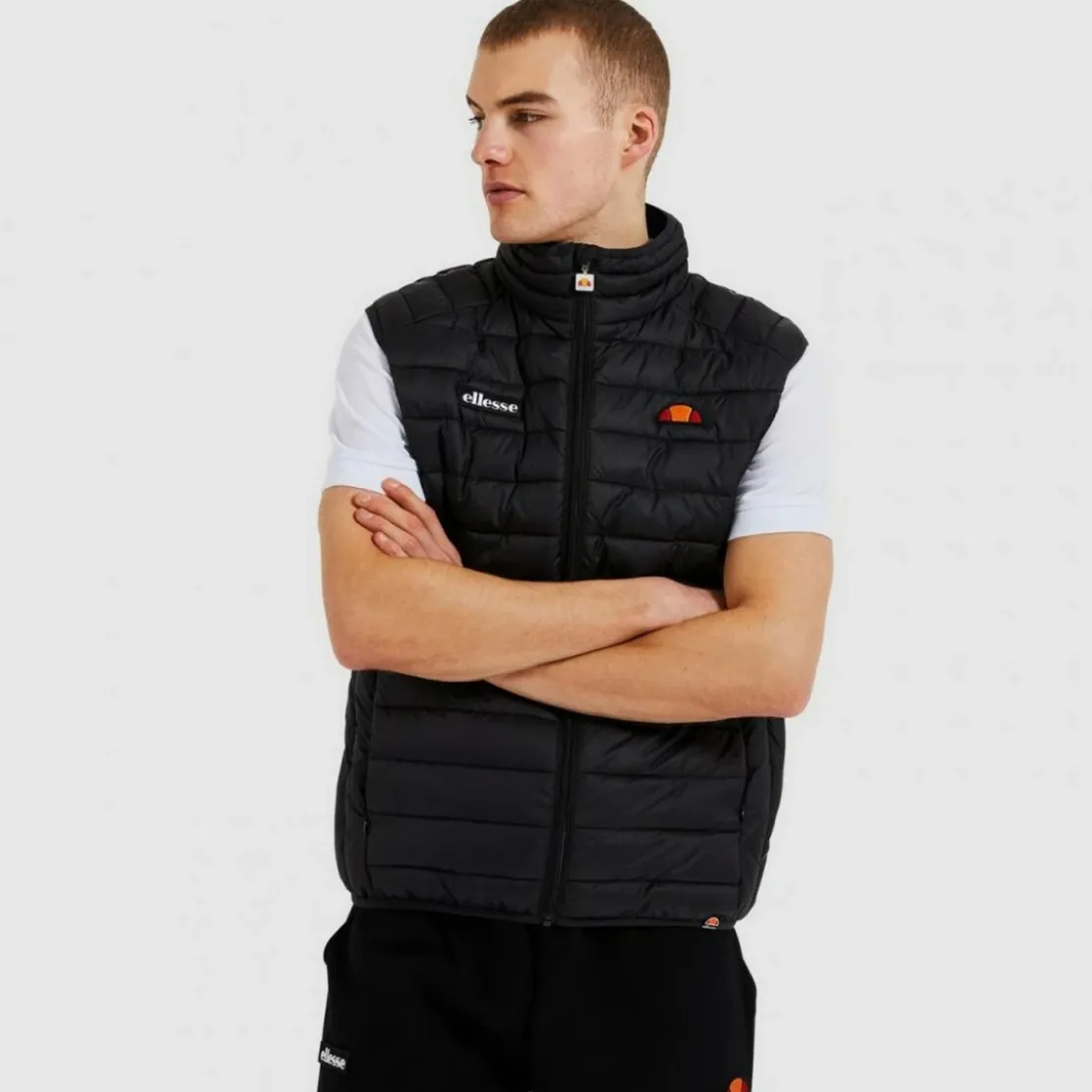 Ellesse VêtementsDoudoune sans manches Homme Bardy Noir