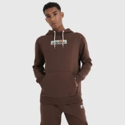 Ellesse VêtementsSweat à capuche CRESTIDA OH HOODY marron