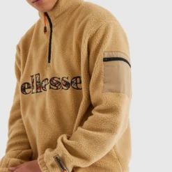 Ellesse VêtementsSweat Demi-Zippé Homme Travestimento beige