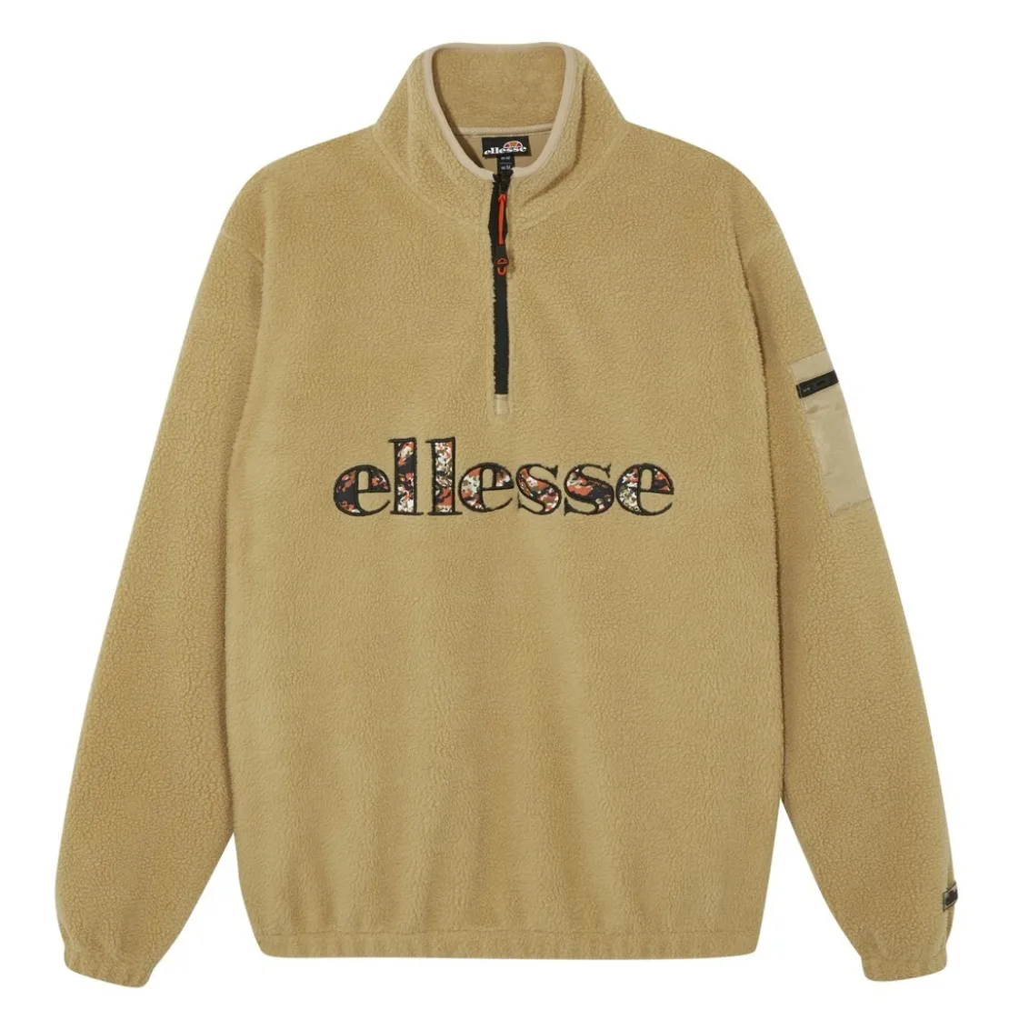 Ellesse VêtementsSweat Demi-Zippé Homme Travestimento beige