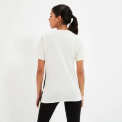 Ellesse VêtementsTee-shirt manches courtes LEXA blanc en coton