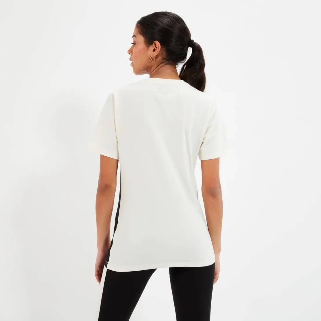 Ellesse VêtementsTee-shirt manches courtes LEXA blanc en coton