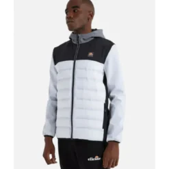 Ellesse VêtementsVeste blanche à capuche LORATO