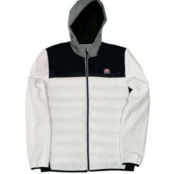 Ellesse VêtementsVeste blanche à capuche LORATO