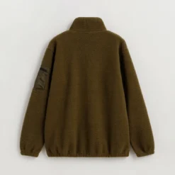 Ellesse VêtementsVeste demi-zippée CARUSO kaki