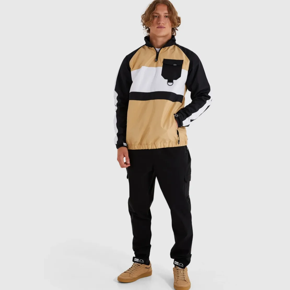 Ellesse VêtementsVeste homme MAKALU OH beige