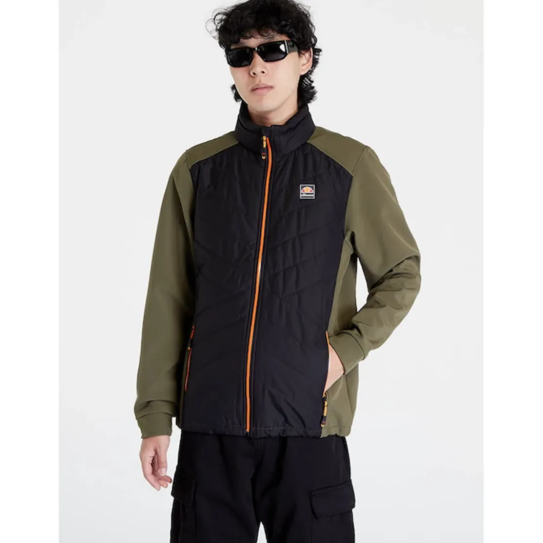 Ellesse VêtementsVeste MONTELLIO à col haut multicolore noir