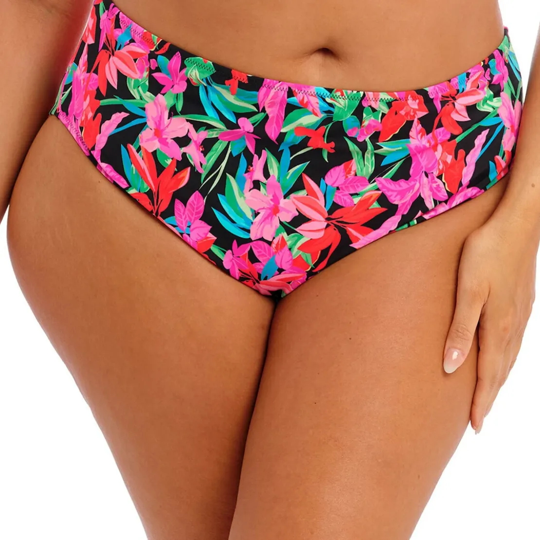 Elomi bainBas de Maillot de Bain Taille Mi Haute Noir Elomi Bain- SAVANETA