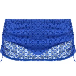 Elomi bainCulotte de bain ajustable - Bleue Elomi Bainen nylon- BAZARUTO