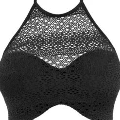 Elomi bainHaut de maillot de bain crop top Elomi INDIE black-Elomi Bain noir- Indie