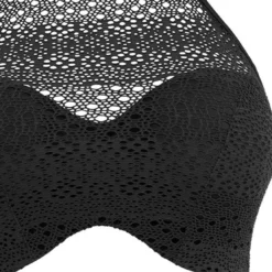 Elomi bainHaut de maillot de bain crop top Elomi INDIE black-Elomi Bain noir- Indie