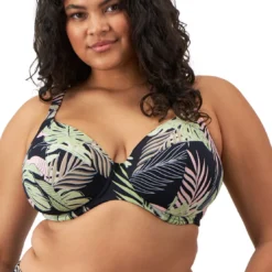 Elomi bainHaut de maillot plongeant- TROPICAL RETREAT