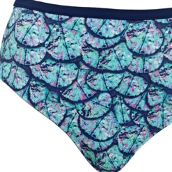 Elomi bainSlip de bain taille mi-haute Imprimé - Bleu Nuit- Abbalone
